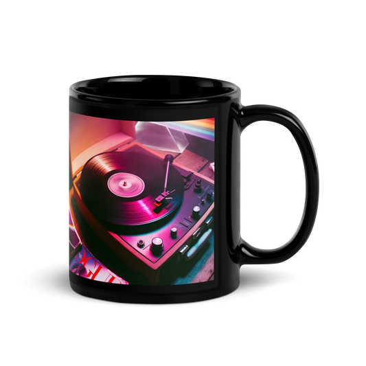 Black Glossy Mug